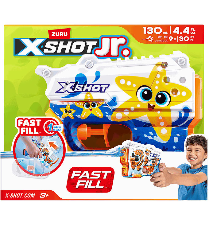 X-SHOT Vandpistol - Water-Fast Fill - Søstjerne