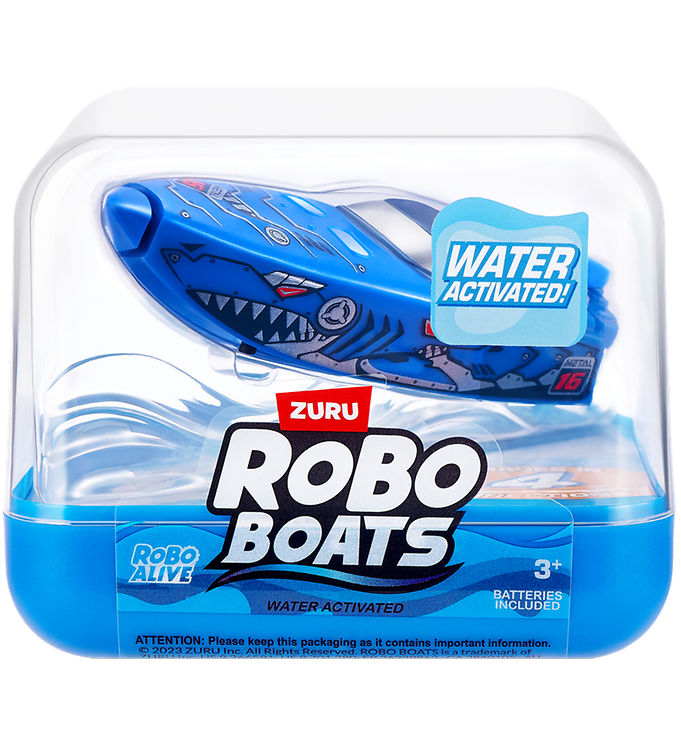 Robo Alive Badelegetøj - Robo Boats - Blå