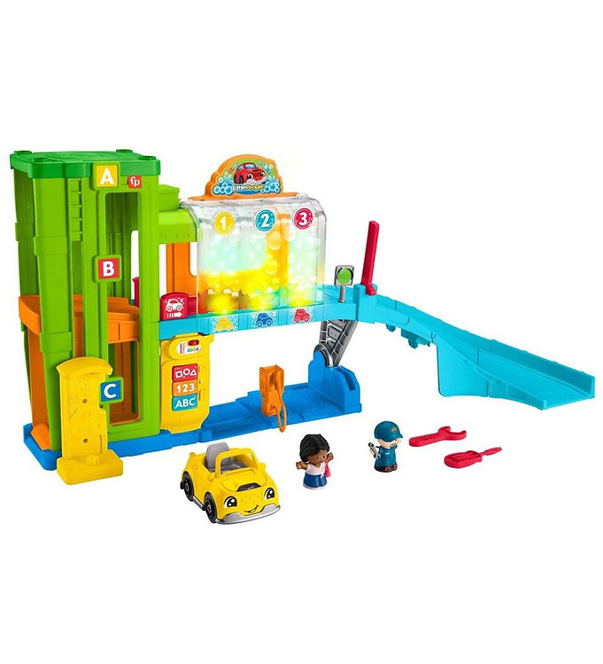 Fisher-Price Fisher Price - Little People Bilvask med Lysshow unisex