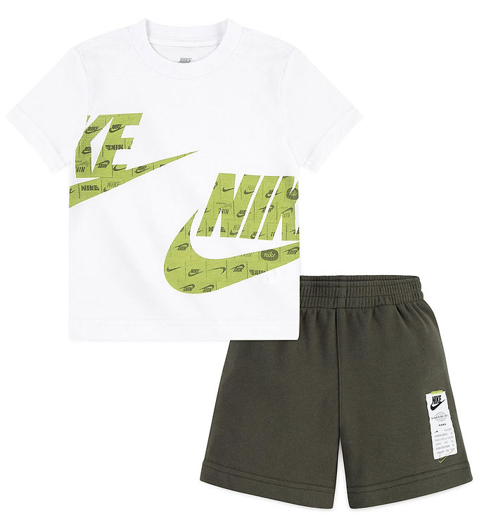 Nike Shortssæt - T-shirt/shorts - Cargo Khaki