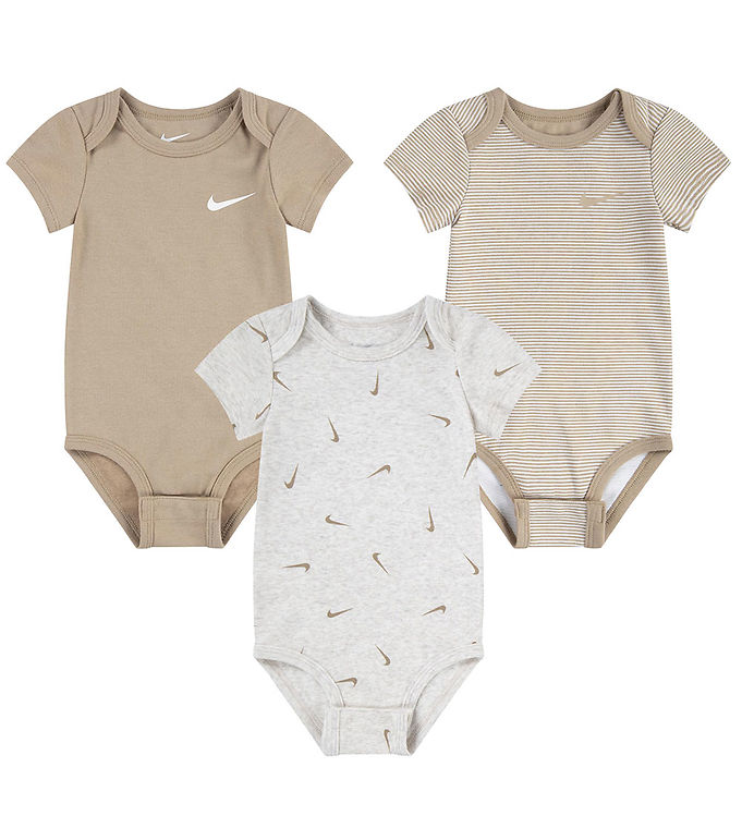 Nike Bodyer K/æ 3 Pak Pale Ivory Heather