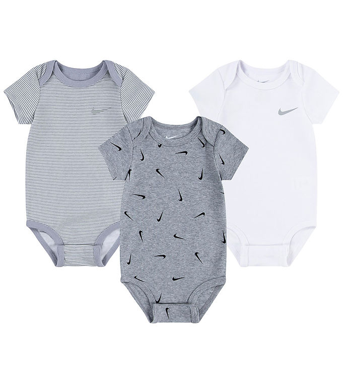 Nike Bodyer K/æ 3 Pak Dk Grey Heather