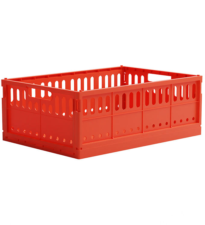 Made Crate Foldekasse – Maxi – 48x33x17,5 cm – So Bright Red