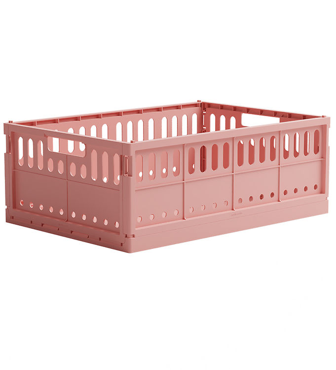 Made Crate Foldekasse – Maxi – 48x33x17,5 cm – Candyfloss Pink