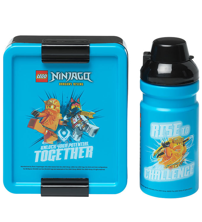 LEGOÂ® Storage Madkasse/Drikkedunk – Ninjago – Blå