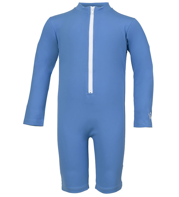 Petit Crabe Badeheldragt Combi Uv50 Cornflower