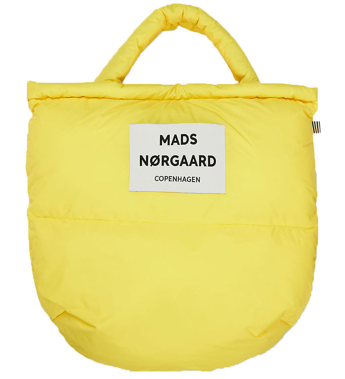 Billede af Mads Nørgaard Shopper - Recycle Pillow Bag - Lemon Zest
