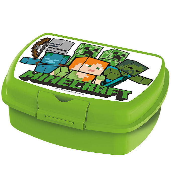 Minecraft Madkasse – Urban Sandwish Box – Grøn