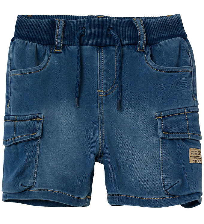 Name It Shorts Nmmben Noos Medium Blue Denim
