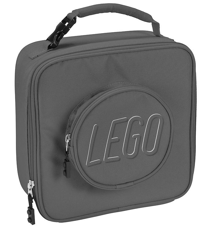 LEGOÂ® Madkasse Taske - BRICK Lunch Bag - Grå