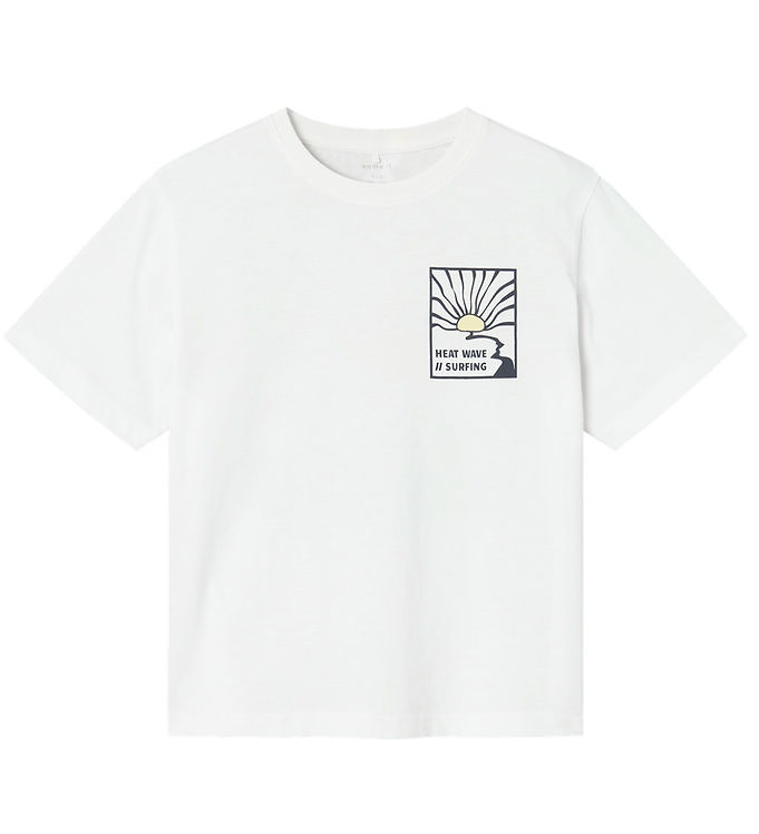 Name It T-Shirt - NkmHaliam - Bright White