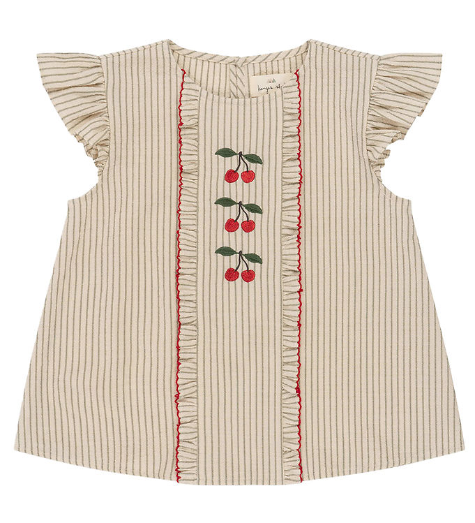 Konges Sløjd Top Ellie Frill Tea Stripe