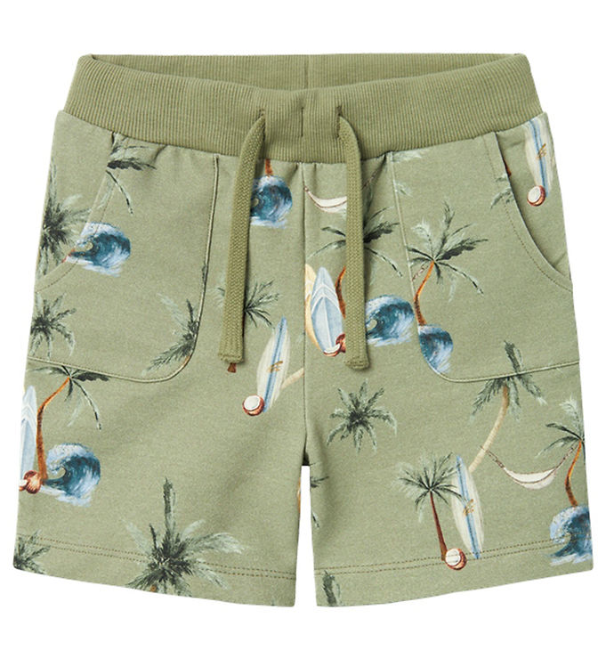 Name It Shorts - NmmHermod Oil Green male