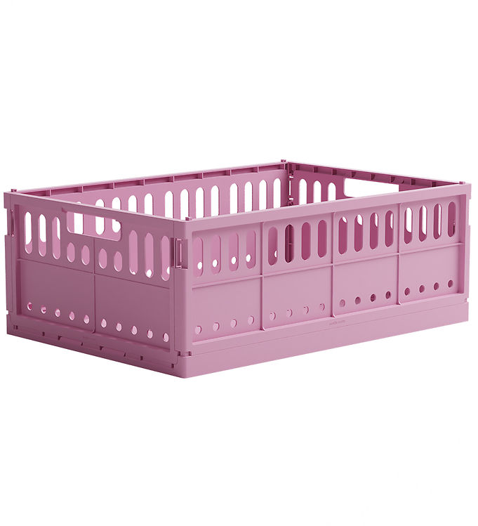 Made Crate Foldekasse – Maxi – 48x33x17,5 cm – Soft Fuchsia