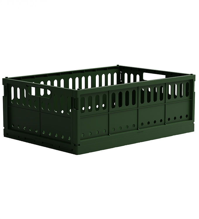 Made Crate Foldekasse – Maxi – 48x33x17,5 cm – Racing Green
