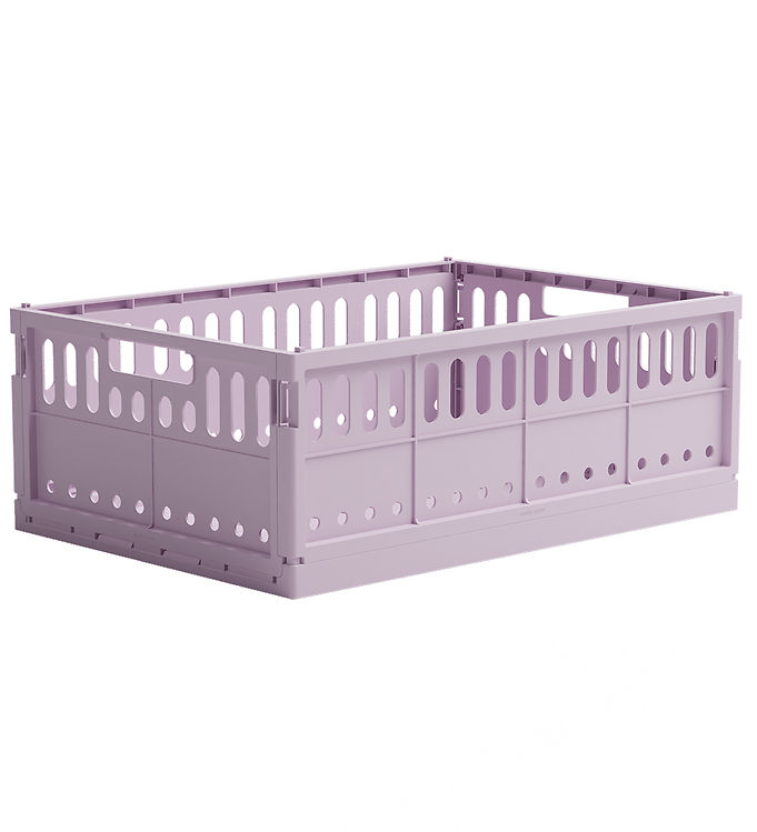 Made Crate Foldekasse – Maxi – 48x33x17,5 cm – Lilac