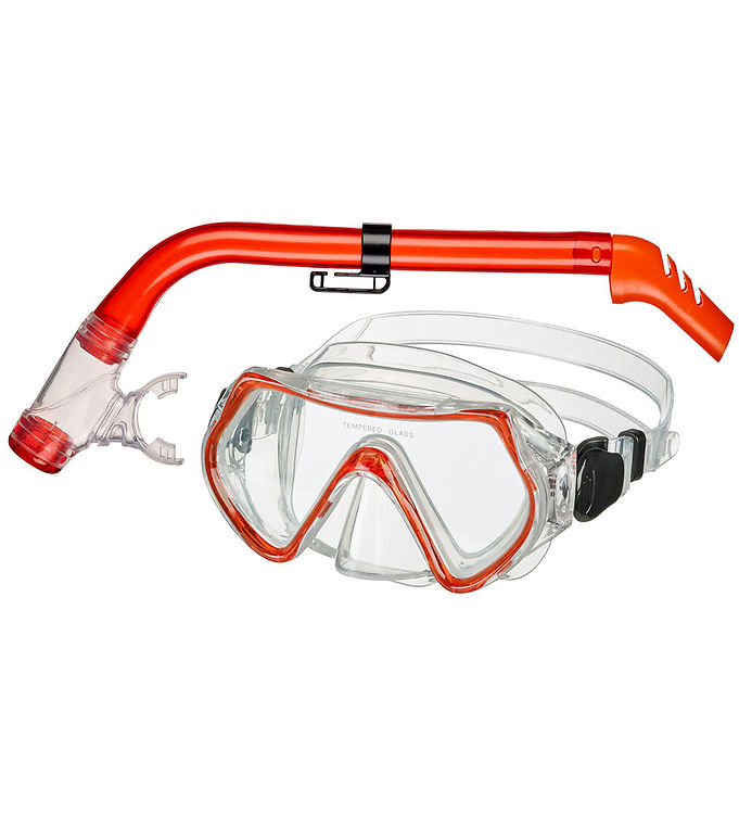 BECO Snorkelsæt - Ancona 4+ Rød unisex