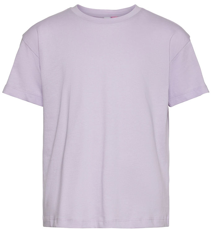 Vero Moda Girl T Shirt Vmsparky Pastel Lilac/black Print