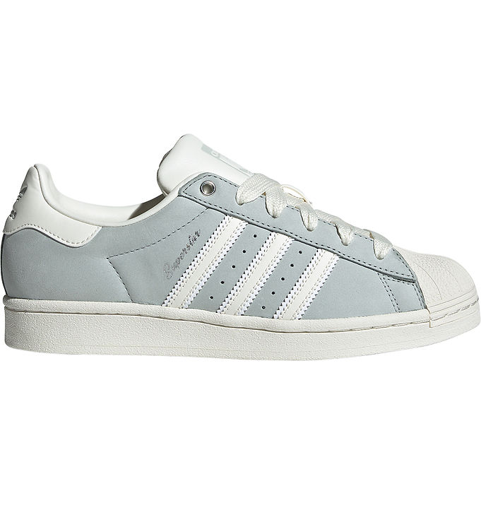 Adidas Originals Superstar W Sko Grå Creme Unisex 41 1/3