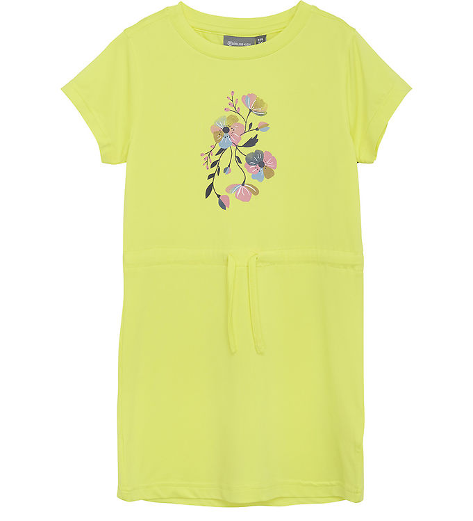 Billede af Color Kids Kjole - Limelight