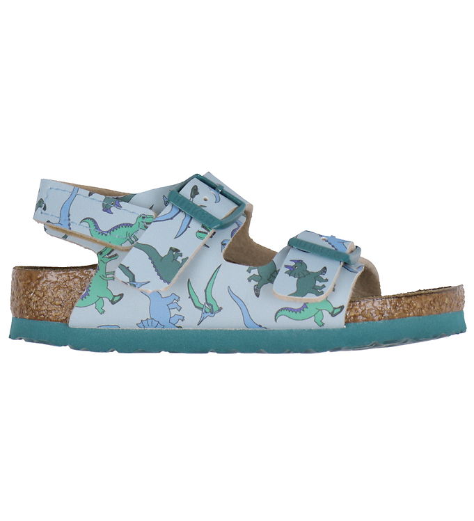 Birkenstock Sandaler - Milano HL Big Dino Light Blue male