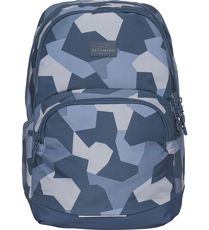 Beckmann Skoletaske Sport Junior Blue Camo
