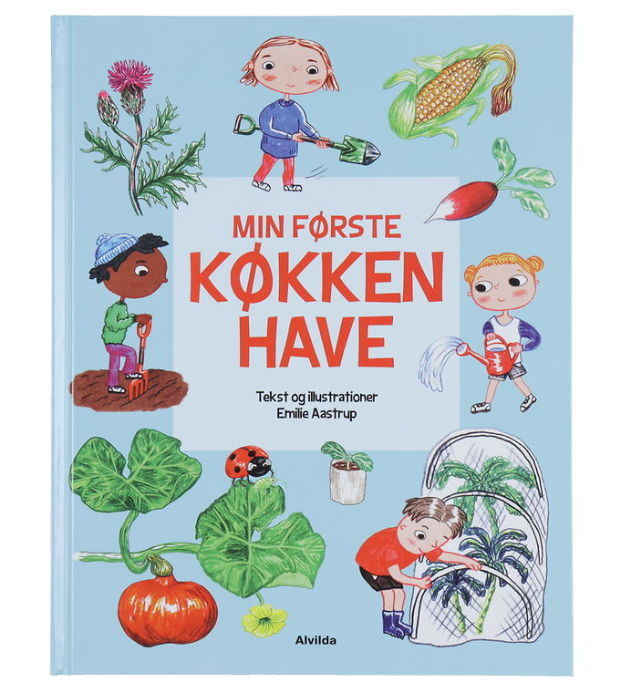 Billede af Alvilda Bog - Min Første Køkkenhave - Dansk