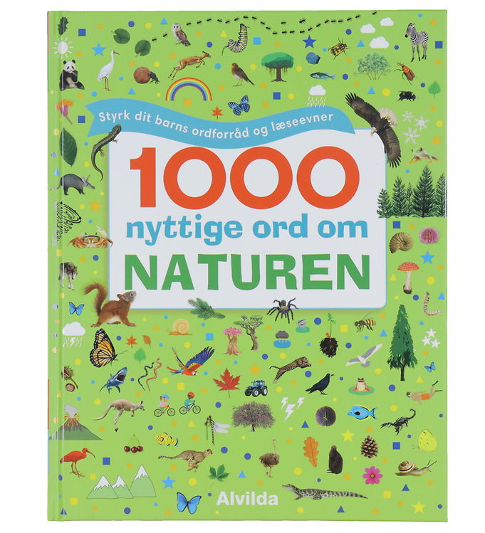 Billede af Alvilda Bog - 1000 Nyttige Ord Om Naturen - Dansk
