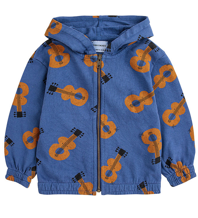 Bobo Choses Sweatcardigan Navy Blue Guitarer