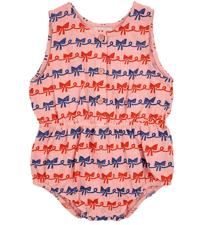 Bobo Choses Sommerdragt Ribbon Bow Pink