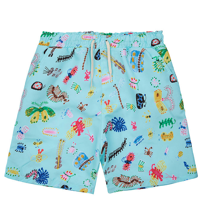 Bobo Choses Badeshorts Uv50+ Funny Insects Bermuda Aqua