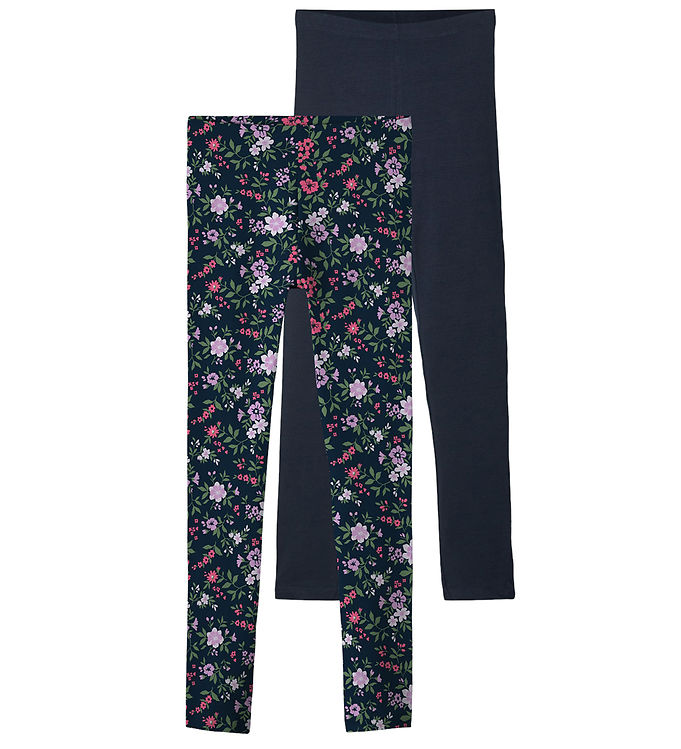 Name It Leggings Noos 2-pak Nkfvivian Dark Sapphire