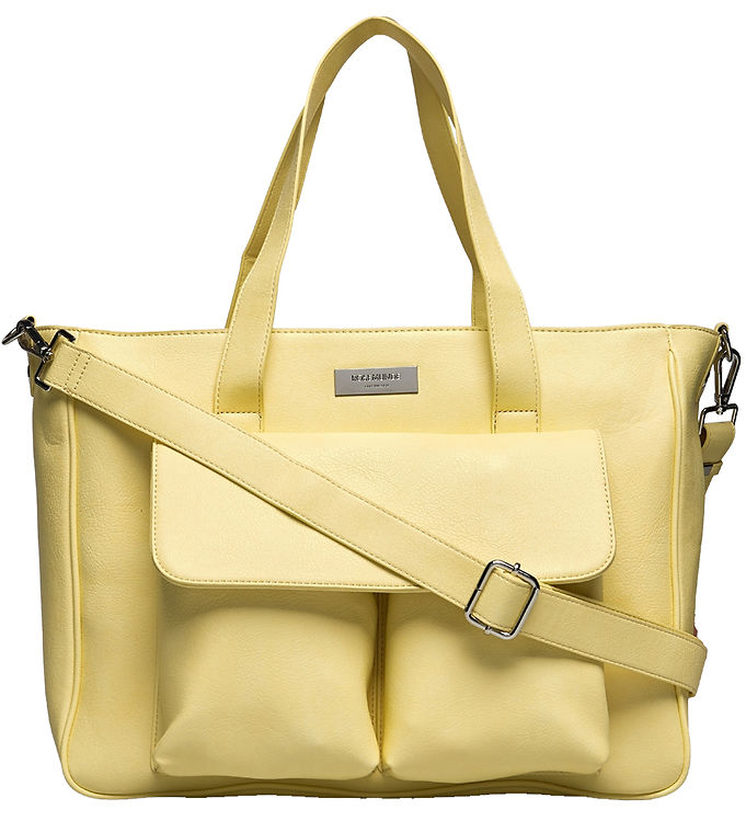 Rosemunde Shopper Working Vegan Pastel Yellow/silver