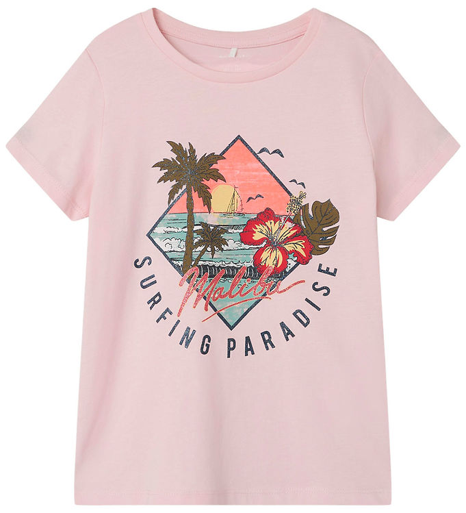 Billede af Name It T-shirt - NkfPfsurfi - Parfait Pink