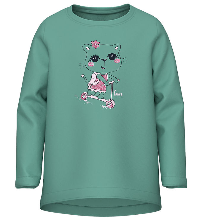 Name Bluse Nmfviolet Wasabi Cat Scooter