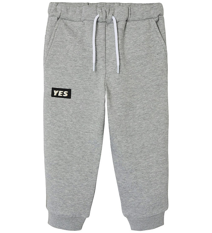 Name It Sweatpants Nmmohans Grey Melange