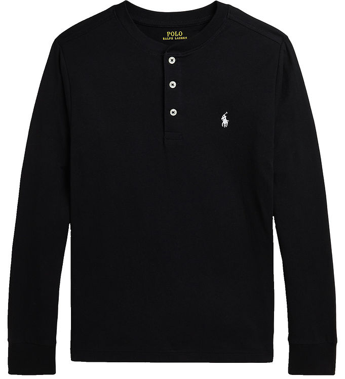Polo Ralph Lauren Bluse Henley Sort
