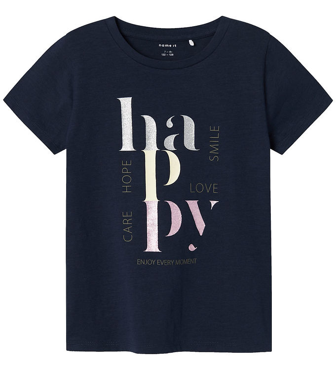 Billede af Name It T-shirt - NkfPhalluna - Dark Sapphire
