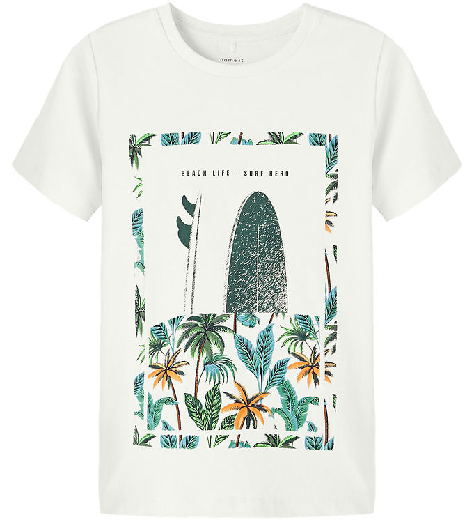 Billede af Name It T-shirt - NkmPzolo - Bright White