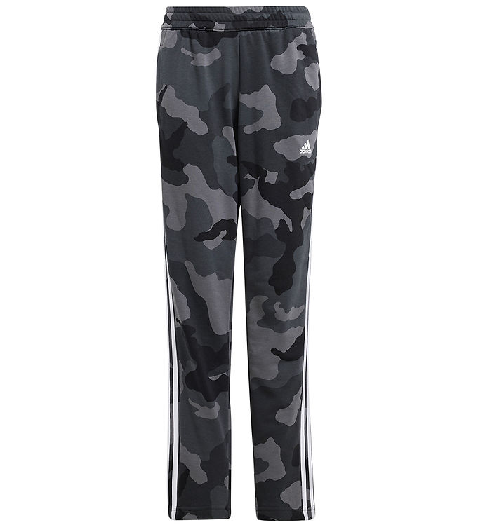 Adidas Performance Sweatpants Camo Grå Sort