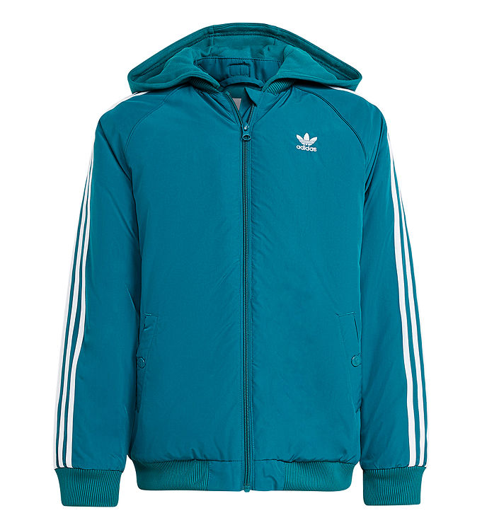 Adidas Originals Dynejakke Petroleum M Hvid