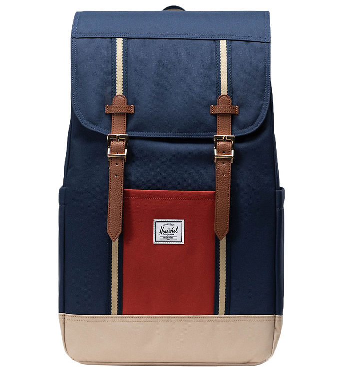 Herschel Rygsæk Retreat Black Iris/red Ochre/twill
