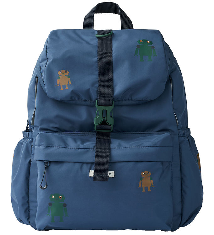 Liewood Rygsæk Christine 14 L Robots/indigo Blue