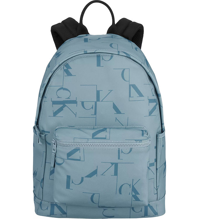 Calvin Klein Rygsæk City Grid Faded Denim/blå