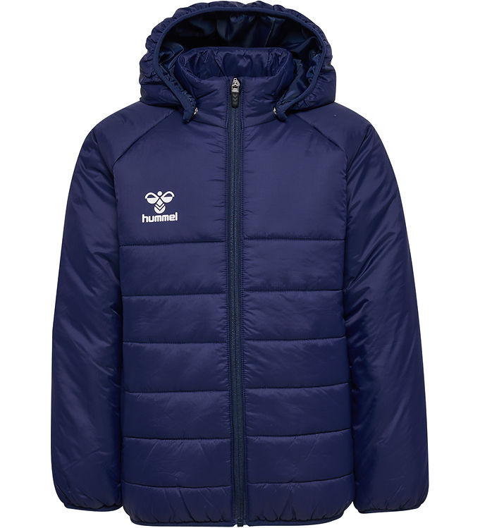 Hummel Dynejakke Hmlgo Quilted Hood Marine