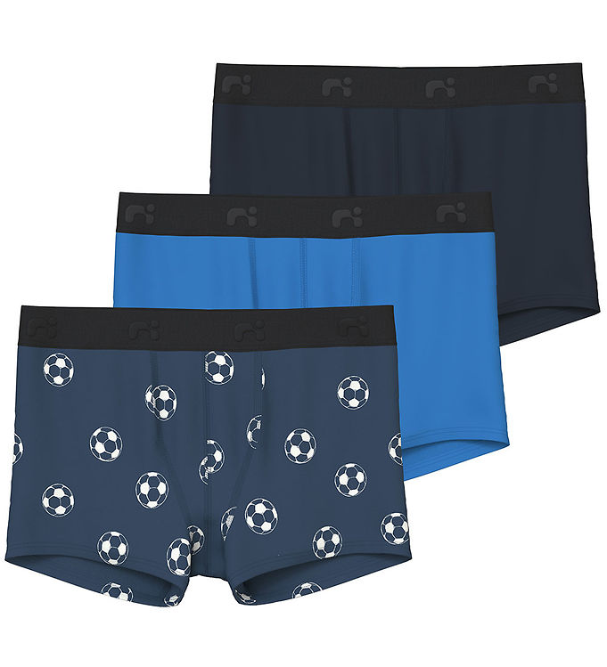 Name It Boxershorts NkmBoxer 3-pak Mørk Denim 158-164