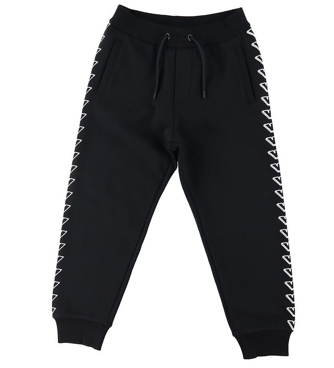Emporio Armani Sweatpants Sort M. Hvid