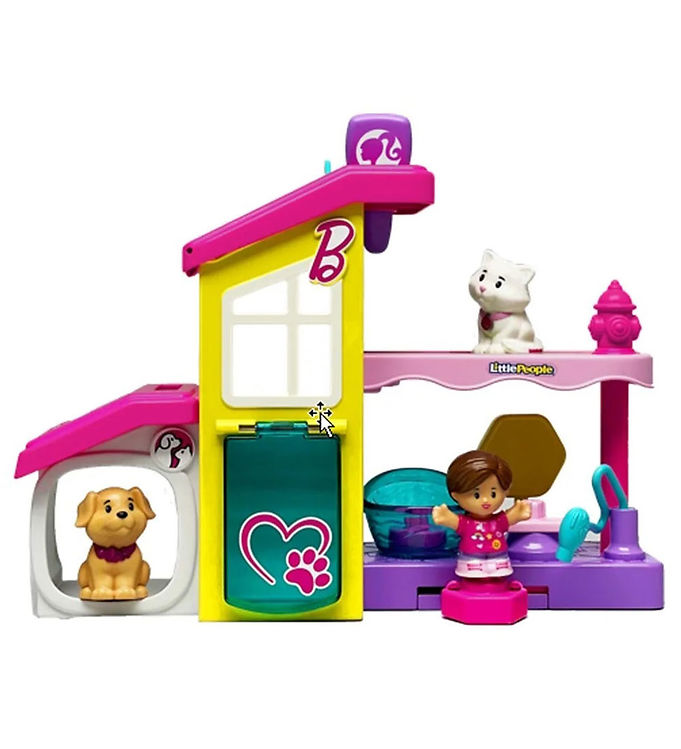Fisher-Price Legehus – Little People – Barbie Play & Care Pet Sp