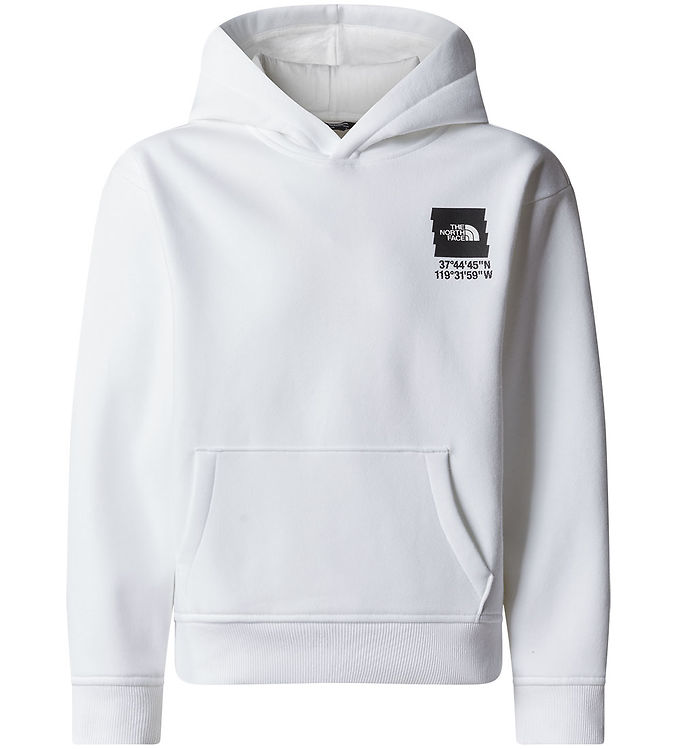 The North Face Hættetrøje Coordinates Graphic Hvid