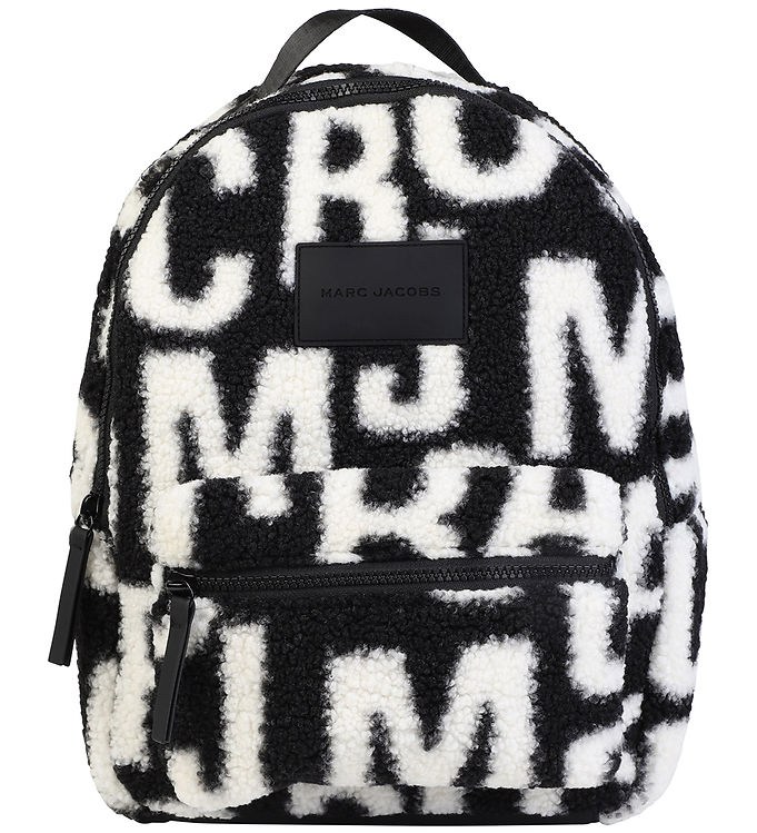 Little Marc Jacobs Rygsæk Fleece Sort/hvid